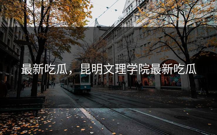 最新吃瓜，昆明文理学院最新吃瓜